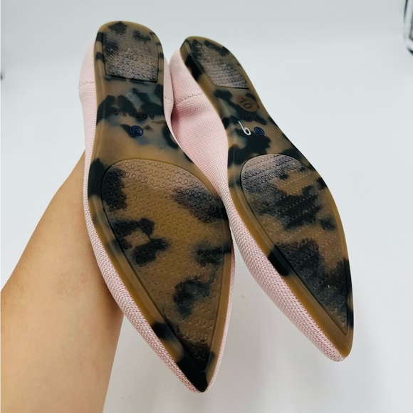 ROTHY’S The Point Blush Pink Ballet Flats - Picture 6 of 10